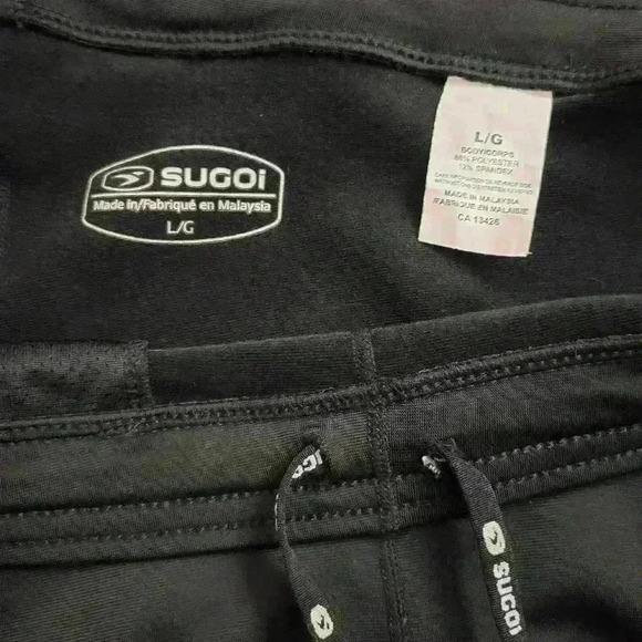 Sugoi Athletic Athleisure  Compression Running Tights Leggings reflective Size L - Picture 3 of 7